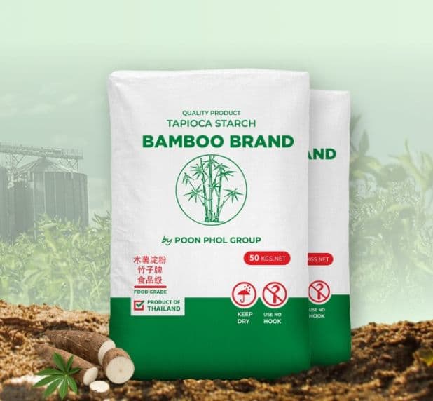 our-products-tapioca-mobile Premium Tapioca Starch — Bamboo Brand bags from a Thailand tapioca starch exporter